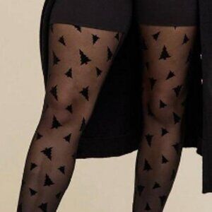 Torrid Full-Length Flocked Legging Christmas Trees